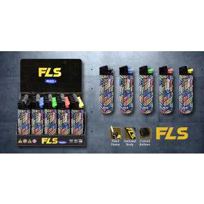 ACC. FLS BLACK COLORFULL PIET. 25pz