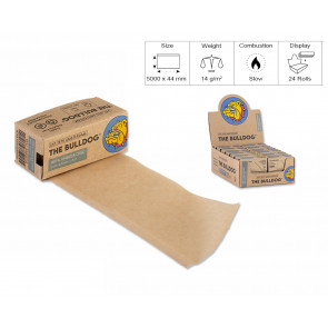 THE BULLDOG CARTINA ROLLS SLIM UNBLEACHED 24pz PROV-A00001662