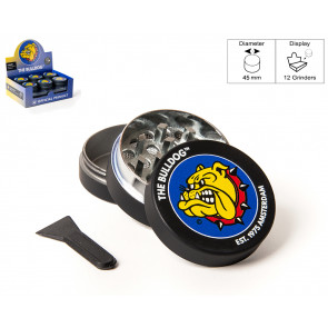 THE BULLDOG GRINDER METALLO BLACK 3 PARTI 1pz
