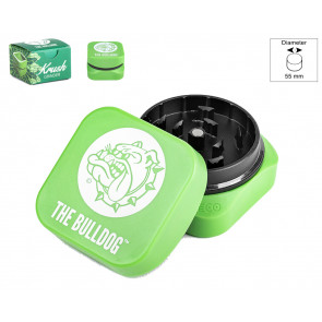 THE BULLDOG GRINDER KRUSH ECO GREEN - 2 PARTI - TAGLIO FINO/GROSSO - 1pz
