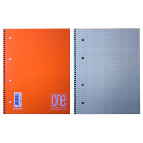 QUAD. ONE COLOR SPIR. 5M 16X21 A5 5pz FORATO/SPIR. BLASETTI