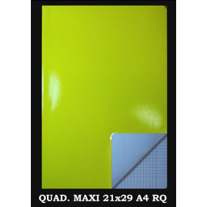 QUAD. MAXI ONE COLOR RQ 21X29 A4 10pz BLASETTI
