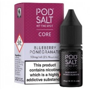 ELIQUIDS 10ml POD SALT BLUEBERRY POMEGRANATE 11mg/ml PLN012493