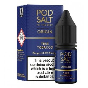 ELIQUIDS 10ml POD SALT TRUE TOBACCO 11mg/ml PLN012552