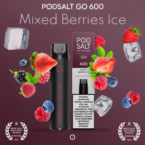 POD SALT GO MIXED BERRIES ICE 2ml - 20mg/ml PLN009496
