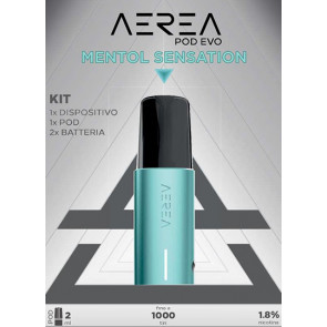 AEREA STARTER KIT MENTHOL SENSATION - 2ml - 18mg/ml PLN013105