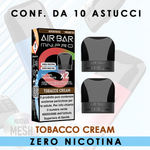 AIR BAR MINI PRO ZERO TOBACCO CREAM - PACK x2 POD PL0014880