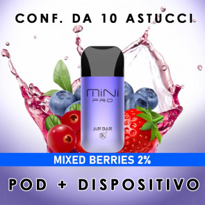 AIR BAR KIT MINI PRO MIXED BERRIES 2ml - 20mg/ml + DISPOSITIVO PLN014580