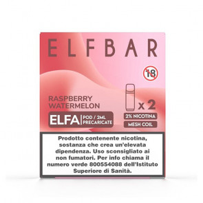 ELFBAR ELFA + POD RASPBERRY WATERMELON PACK x2 POD PLN011415