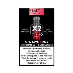UMAMI SWAP POD STRAWBERRY WATERMELON BUBBLEGUM 2ml - 20mg/ml PLN012423